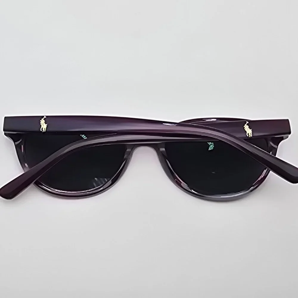 Polo Ralph Lauren 8526 1592 Purple Horn Youth Kids Eyeglasses Frame w/ Case 47mm